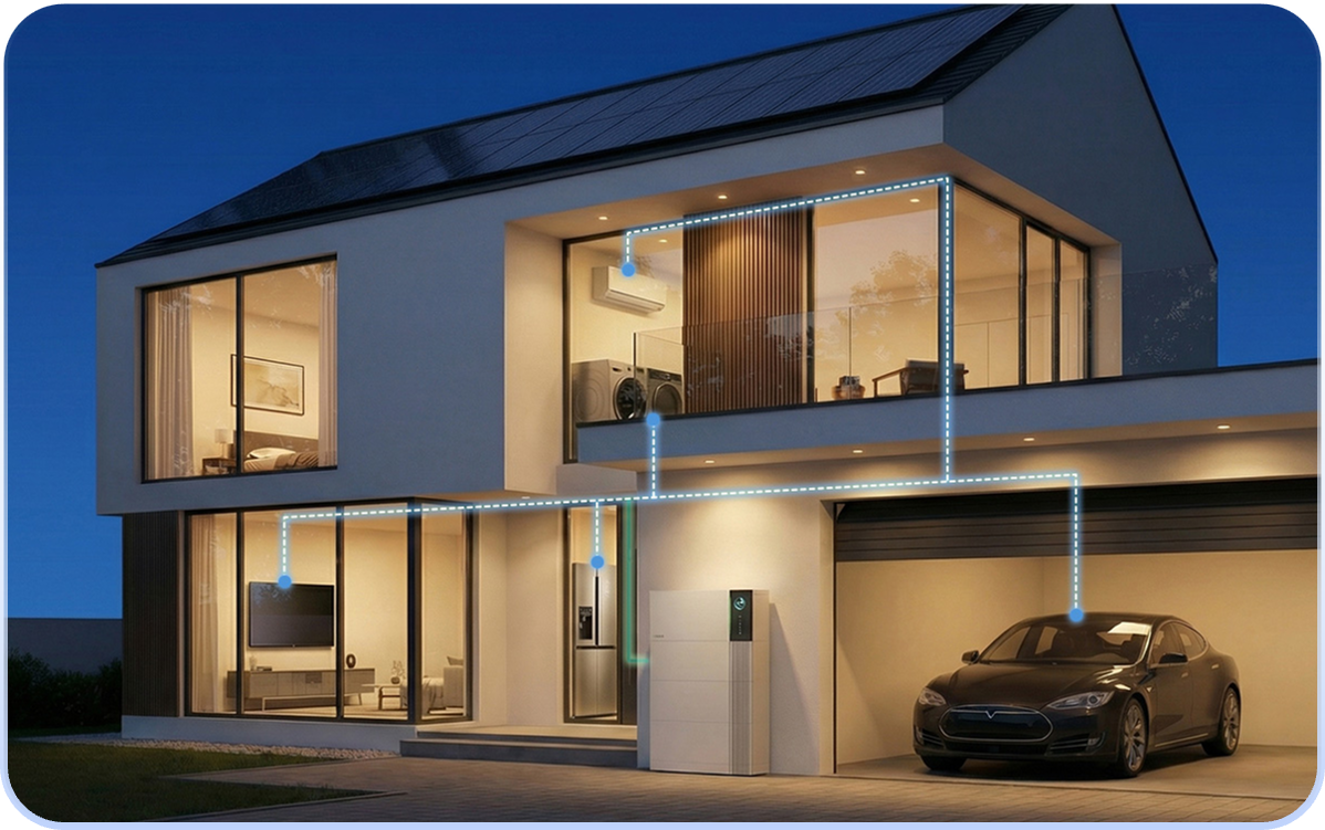 SAJ EK90 Series HS5 AI Energy Management System For Whole-home Backup